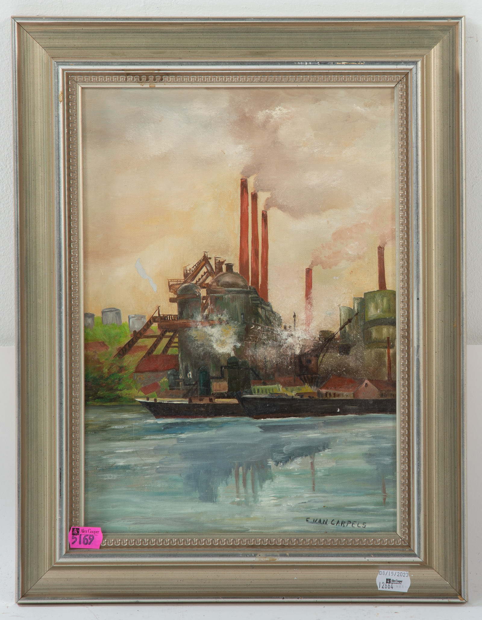 VAN CARPELS INDUSTRIAL SCENE  3cb156