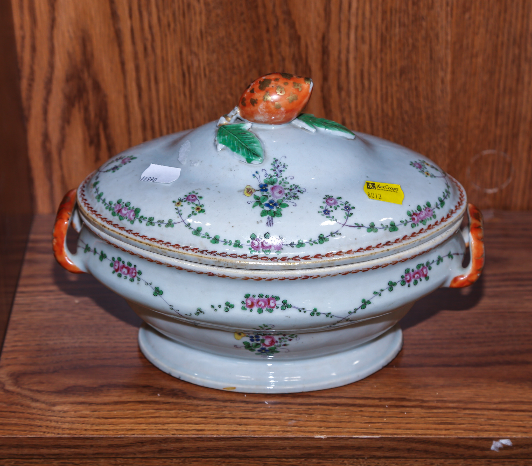 CHINESE EXPORT FAMILLE ROSE TUREEN 3cb1f5