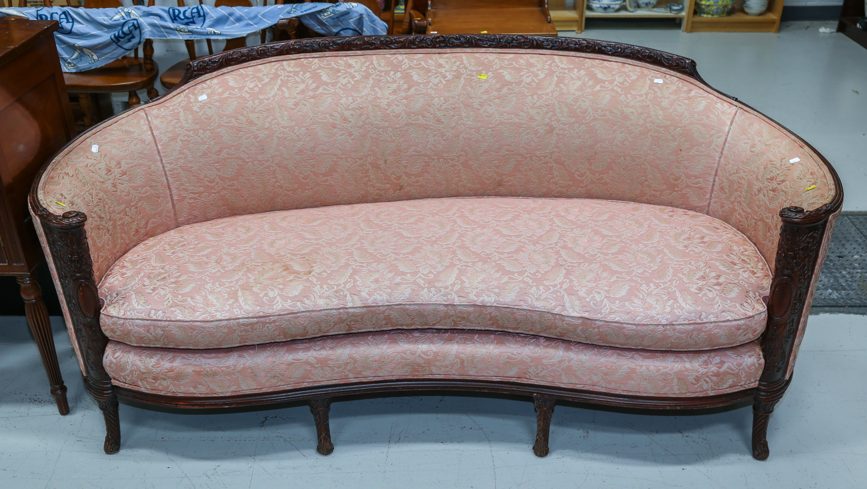 A FRENCH REVIVAL STYLE SOFA 1st 3cb2d8