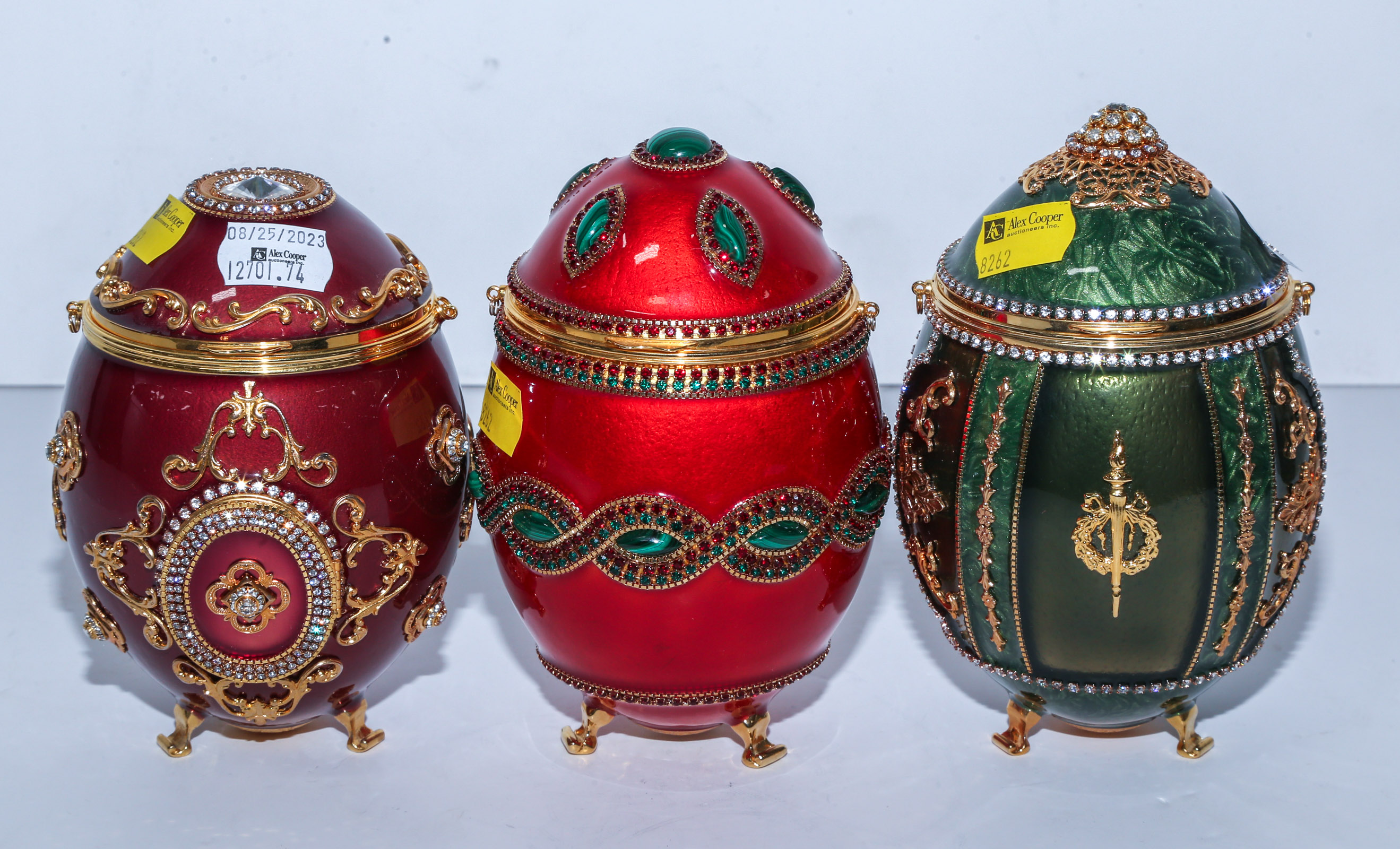 THREE VIVIAN ALEXANDER FABERGE 3cb2e4