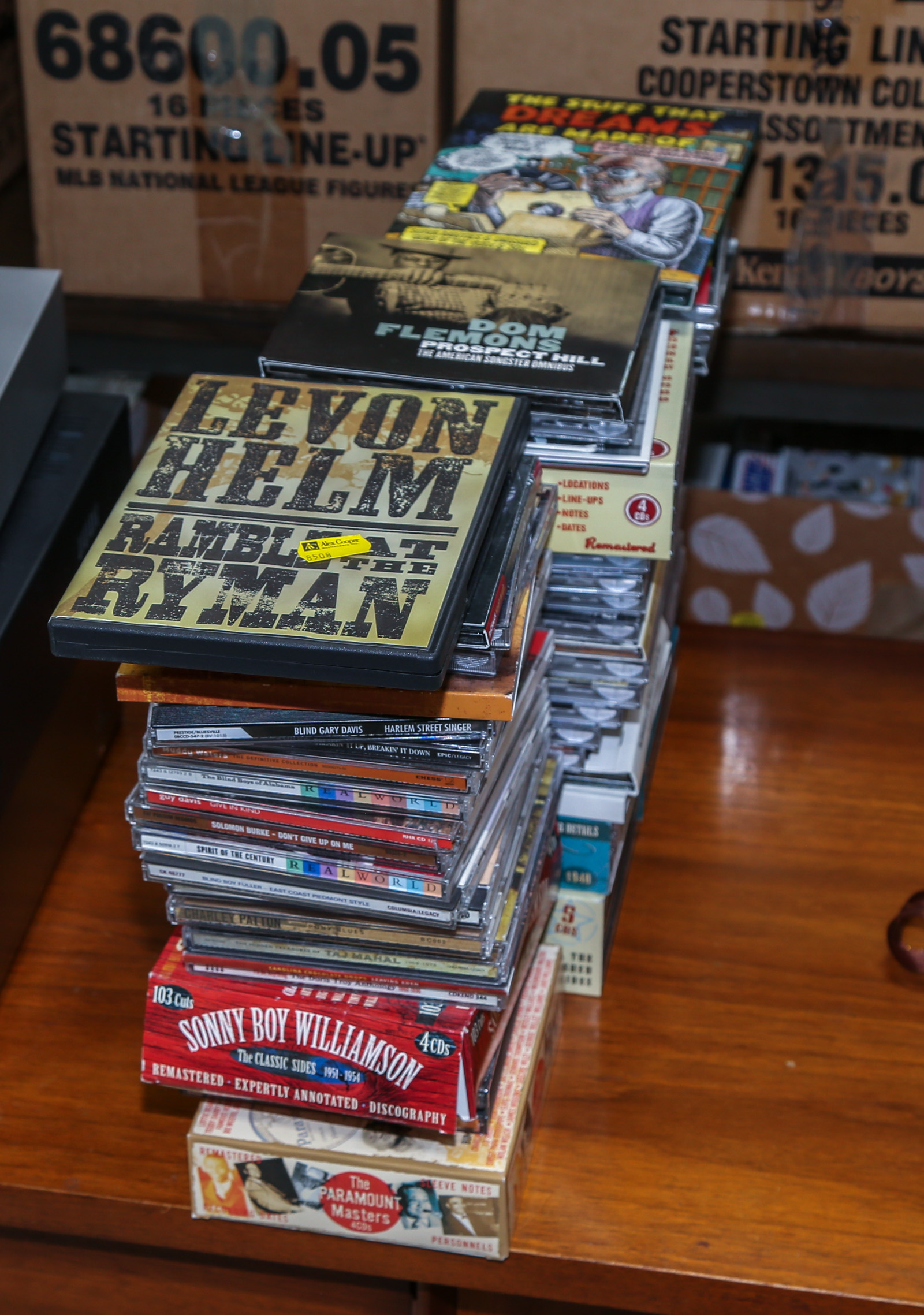SELECTION OF BLUES & JAZZ CDS Comprising