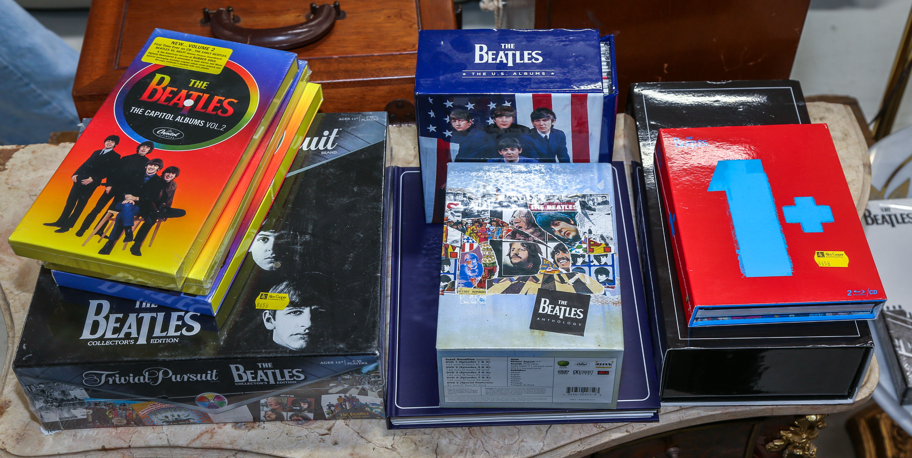 GROUP OF BEATLES ITEMS Including