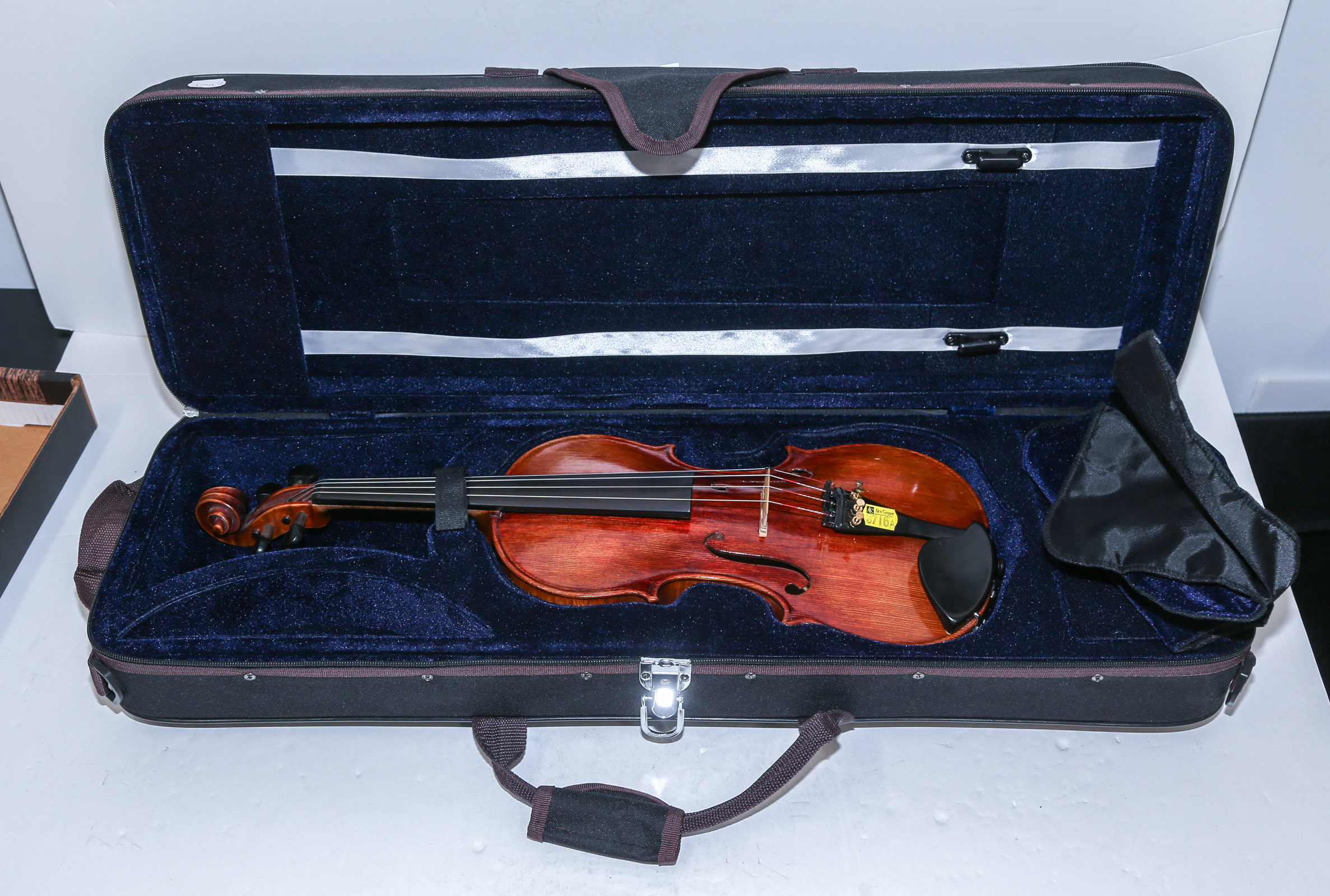  ENRICO ROBELLA VIOLIN WITH CASE 3cb43a