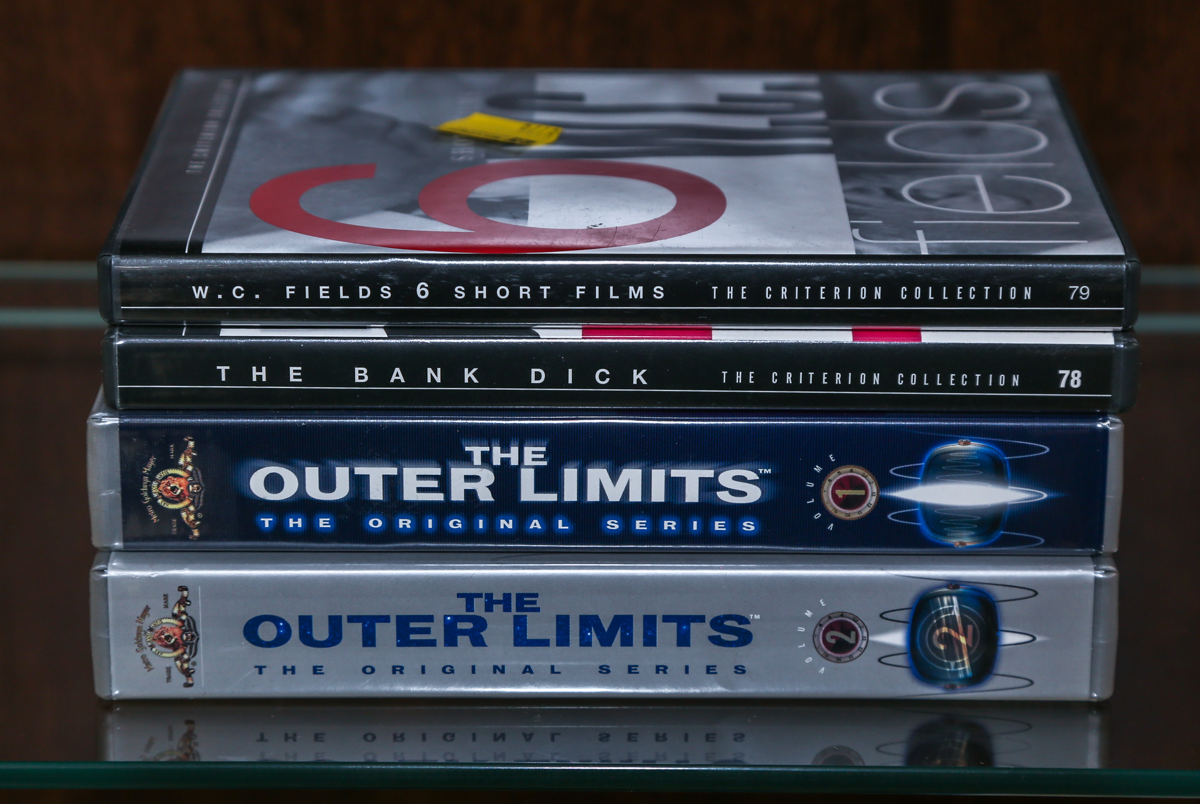 OUTER LIMITS & WC FIELDS DVDS Including