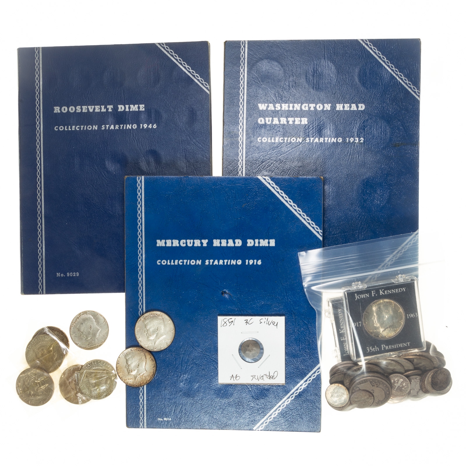 ESTATE SILVER COINS - $18.45 FACE +