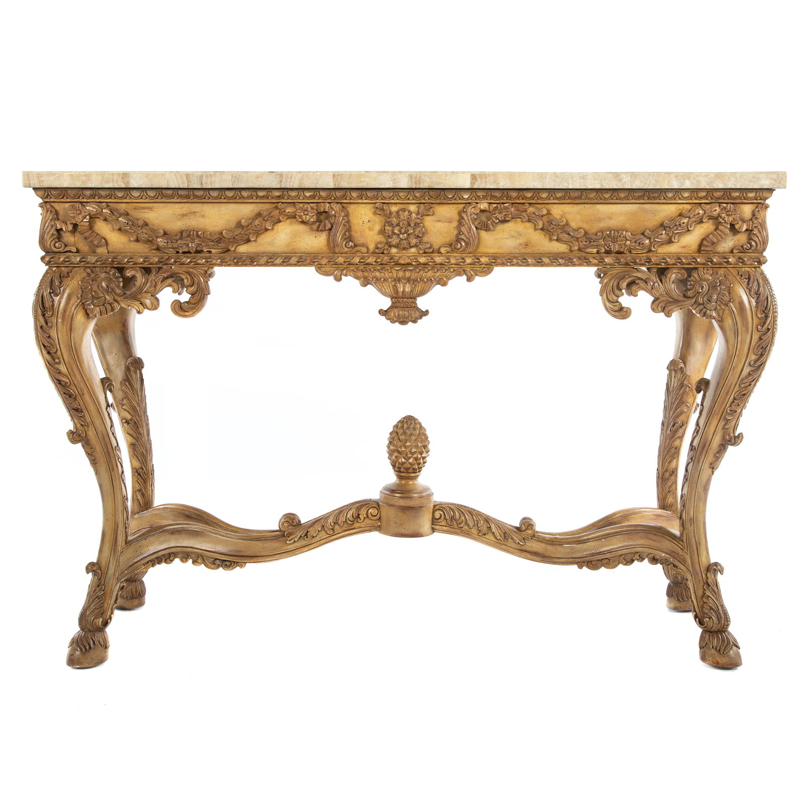 MAITLAND SMITH MARBLE TOP CONSOLE