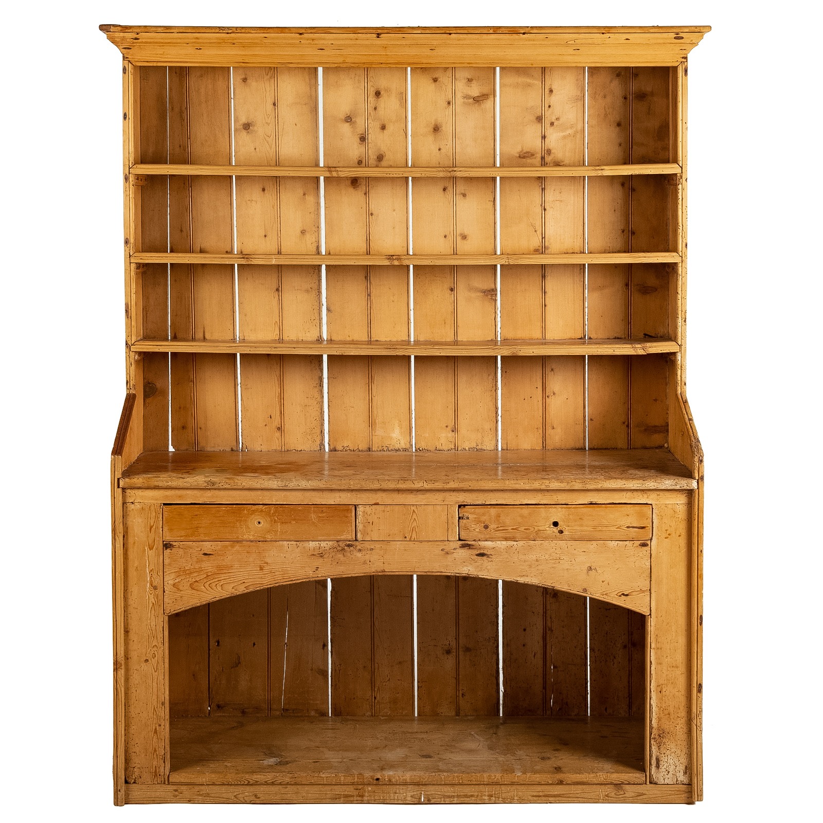 RUSTIC PINE WELSH DRESSER One piece