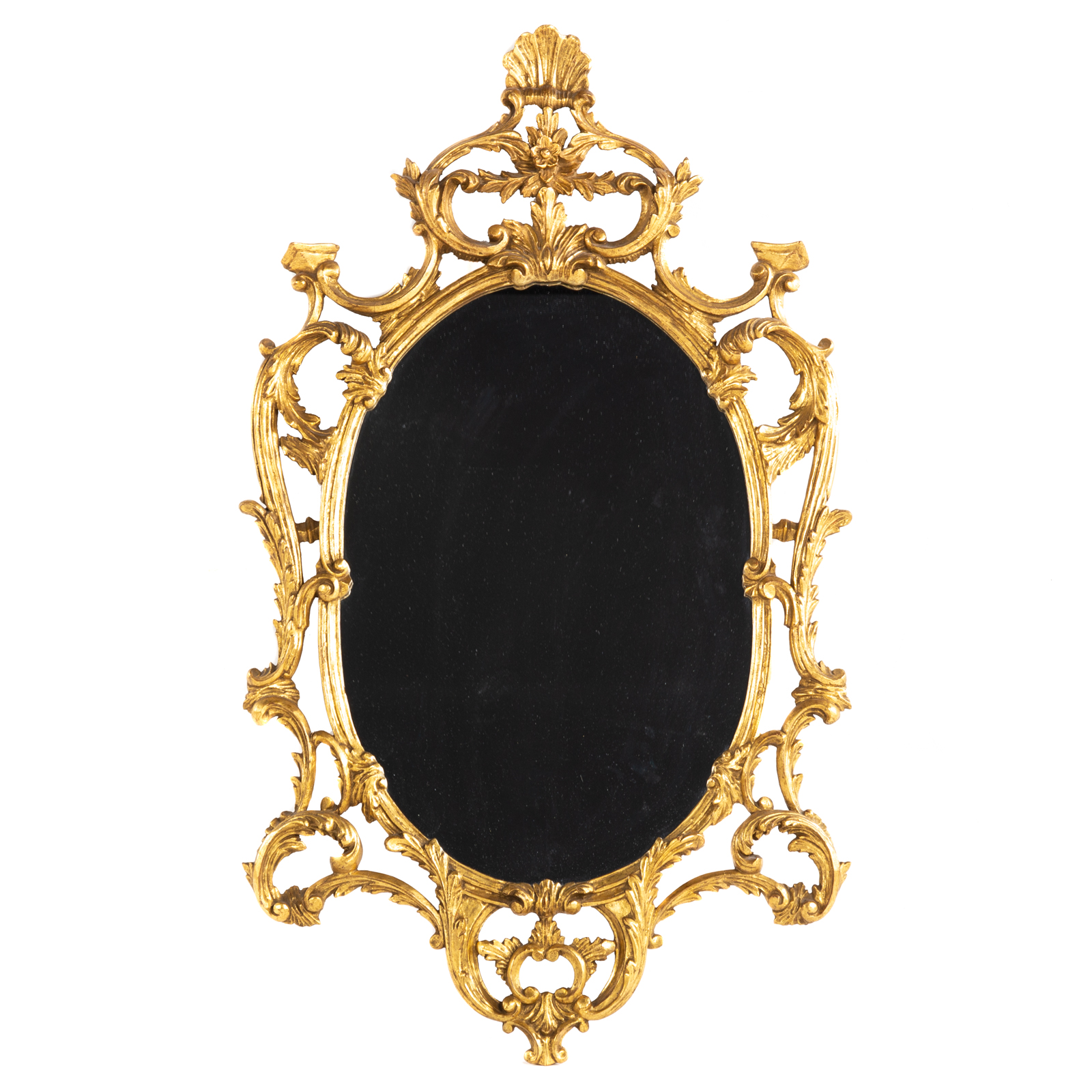 GEORGIAN STYLE GILTWOOD MIRROR 3cb610