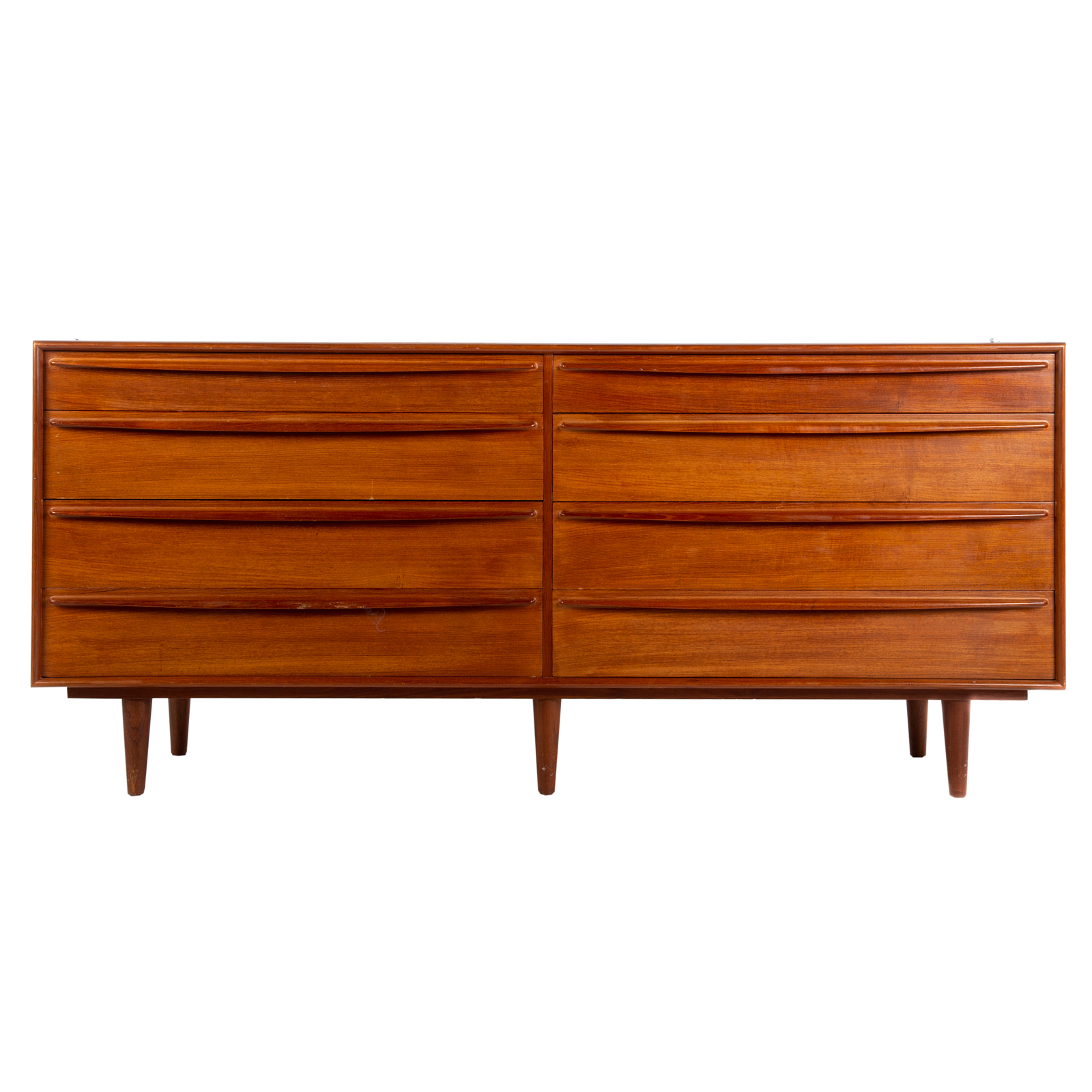 MID CENTURY TEAK CREDENZA Circa 3cb619