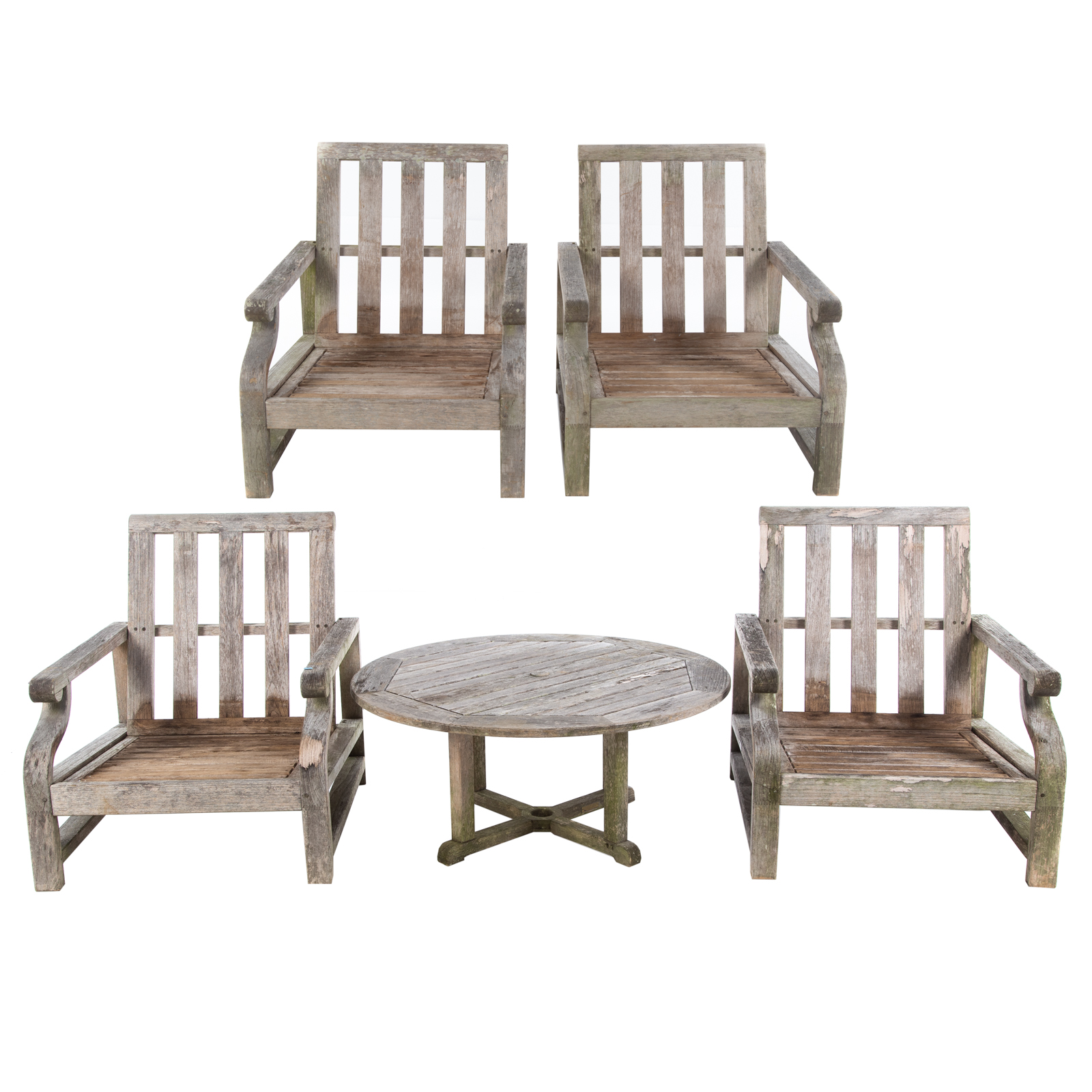 KINGSLEY -BATE FIVE PIECE PATIO