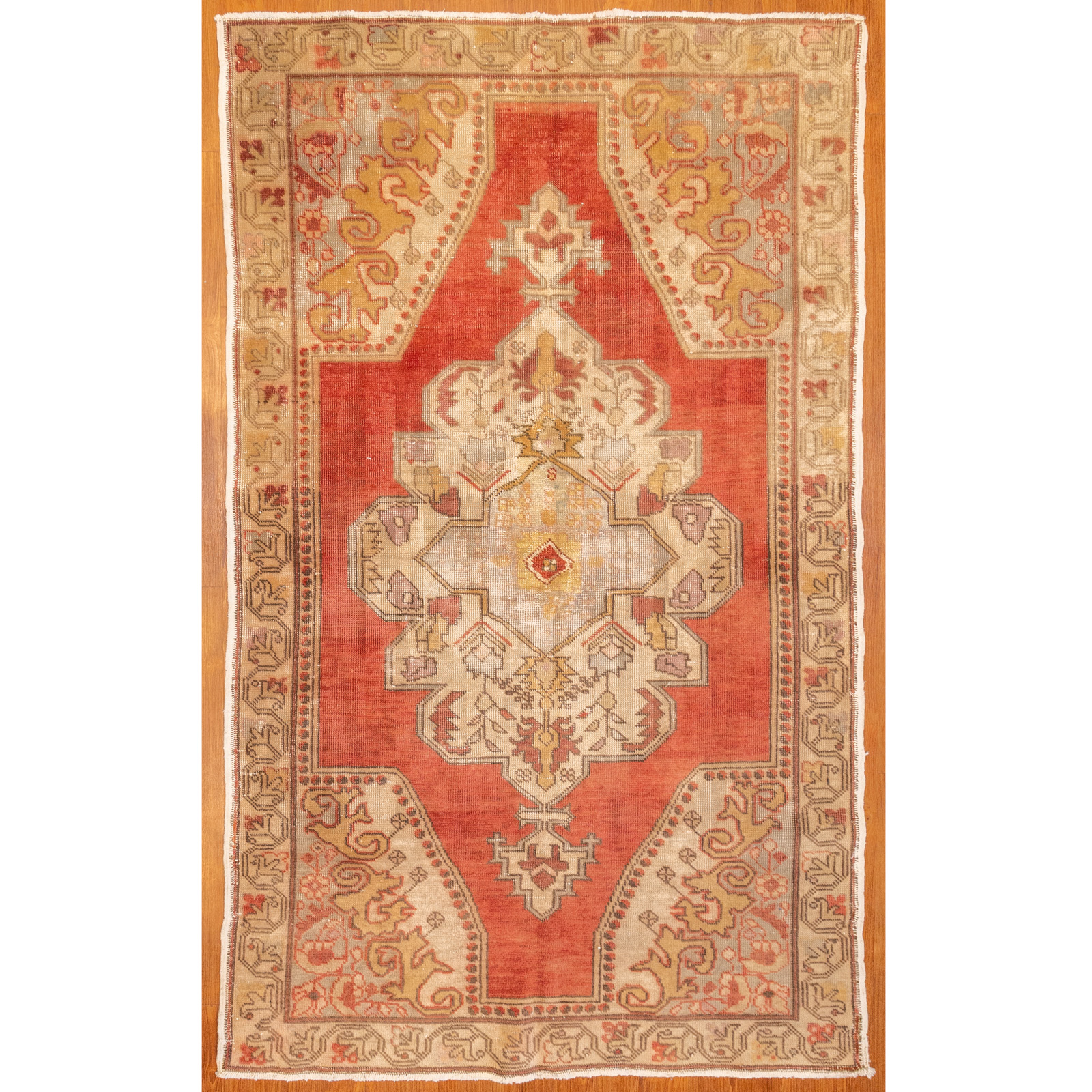 SEMI-ANTIQUE OUSHAK RUG, TURKEY,