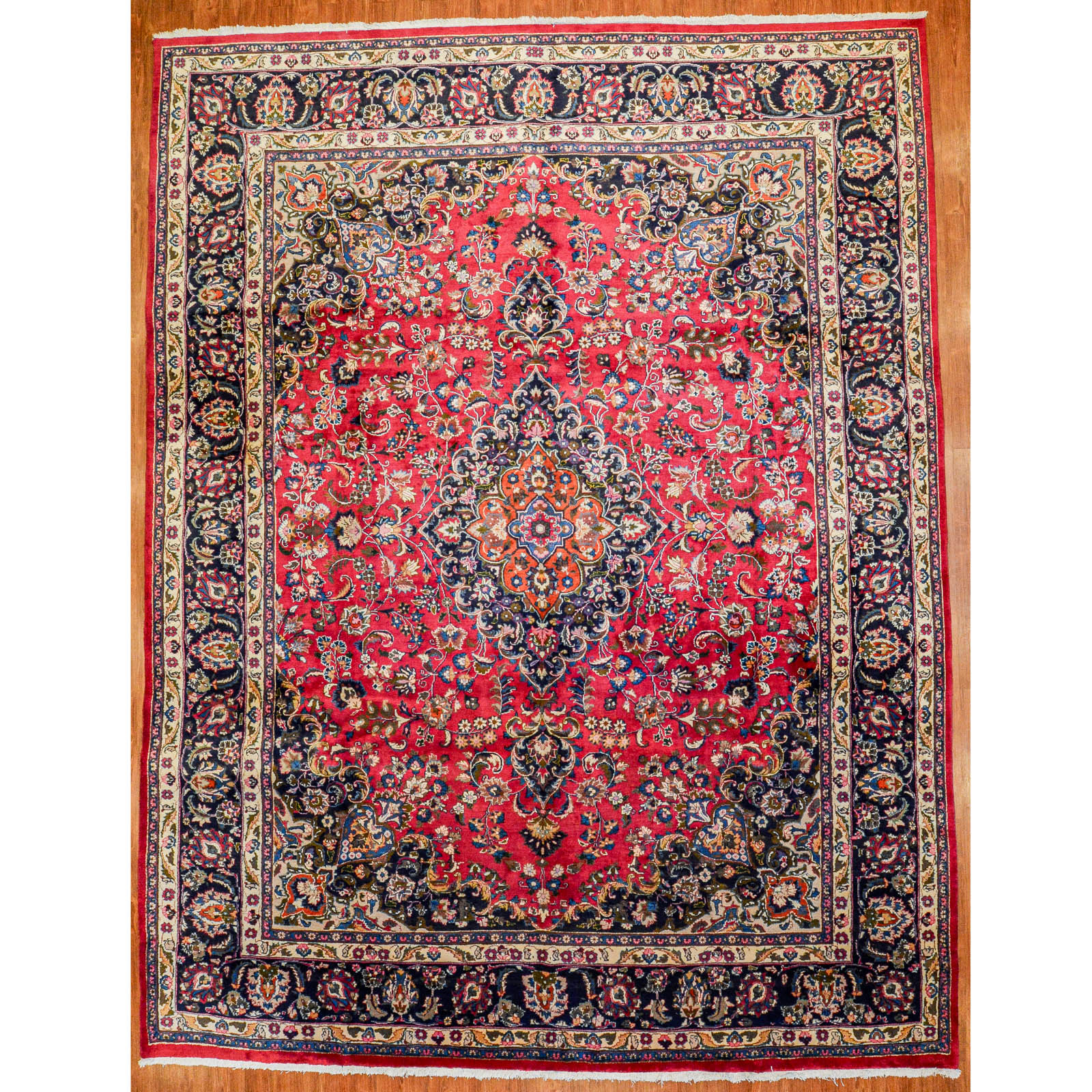 MASHAD CARPET, PERSIA, 10.2 X 13.4