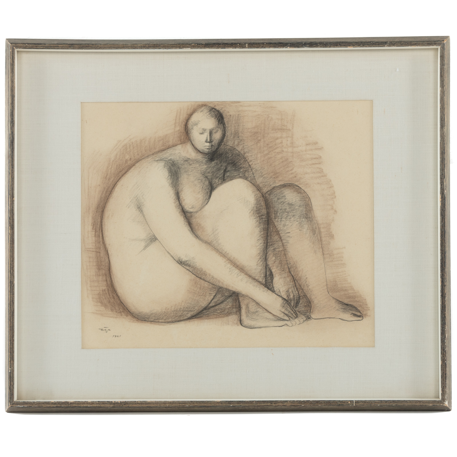 FRANCISCO ZUNIGA SEATED NUDE  3cb692