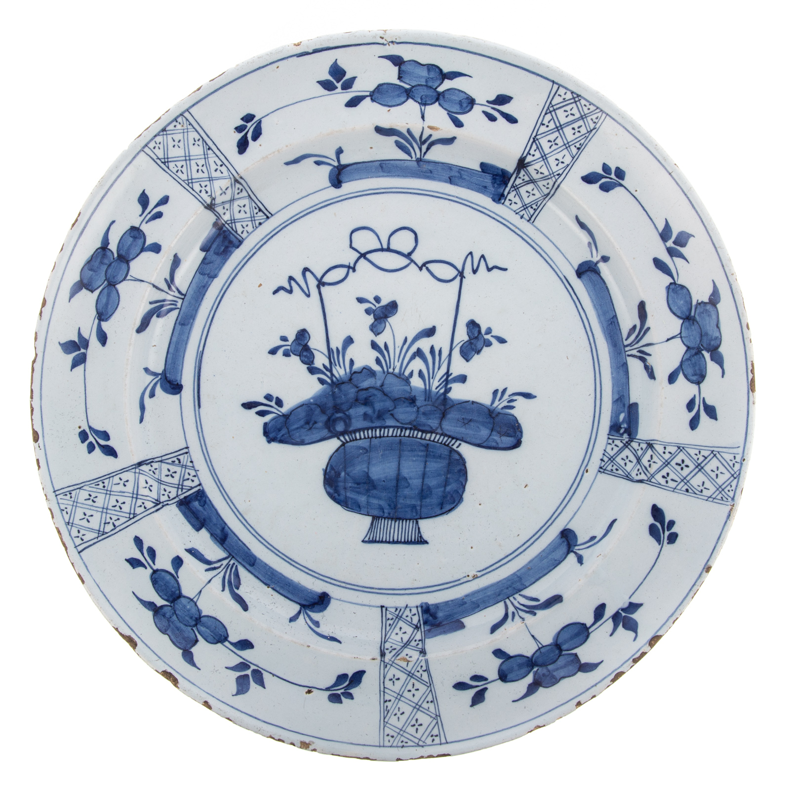 ENGLISH DELFTWARE BLUE WHITE 3cb728