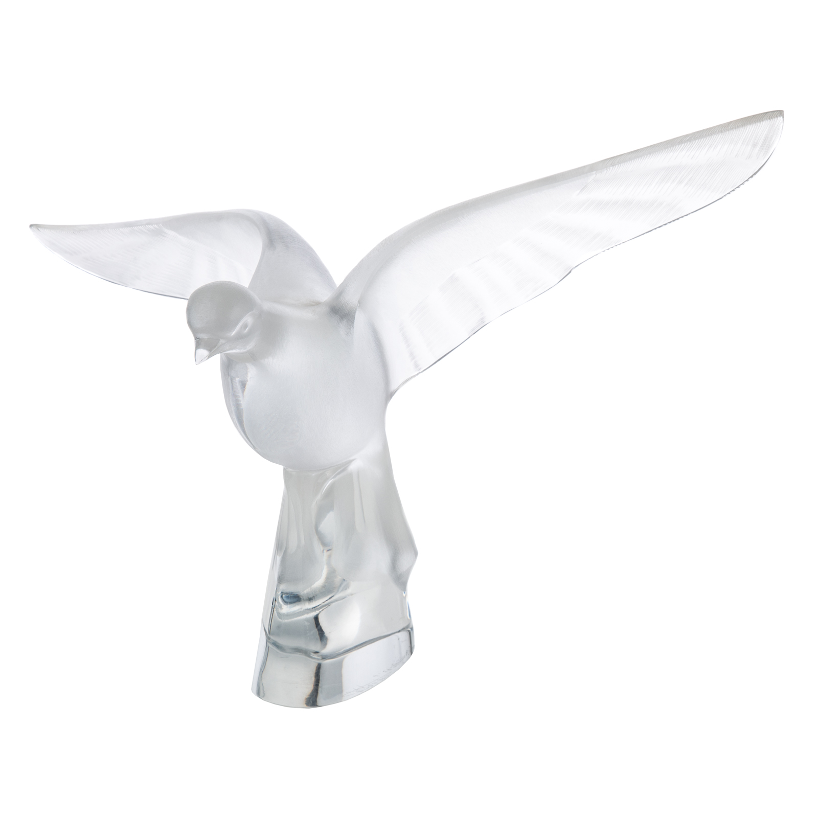 MARC LALIQUE CRYSTAL DOVE IN FLIGHT 3cb73e