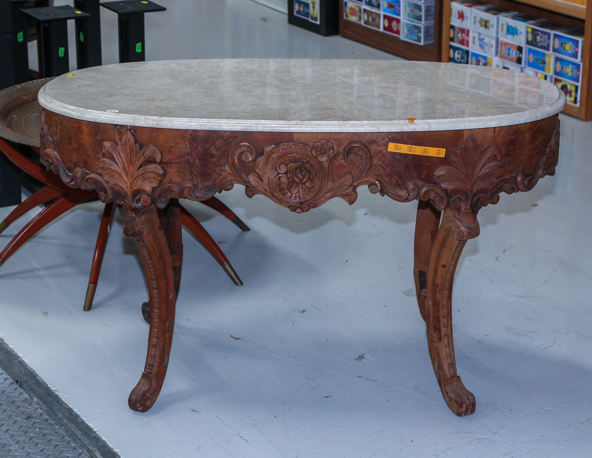 AMERICAN ROCOCO REVIVAL MAHOGANY 3cb783