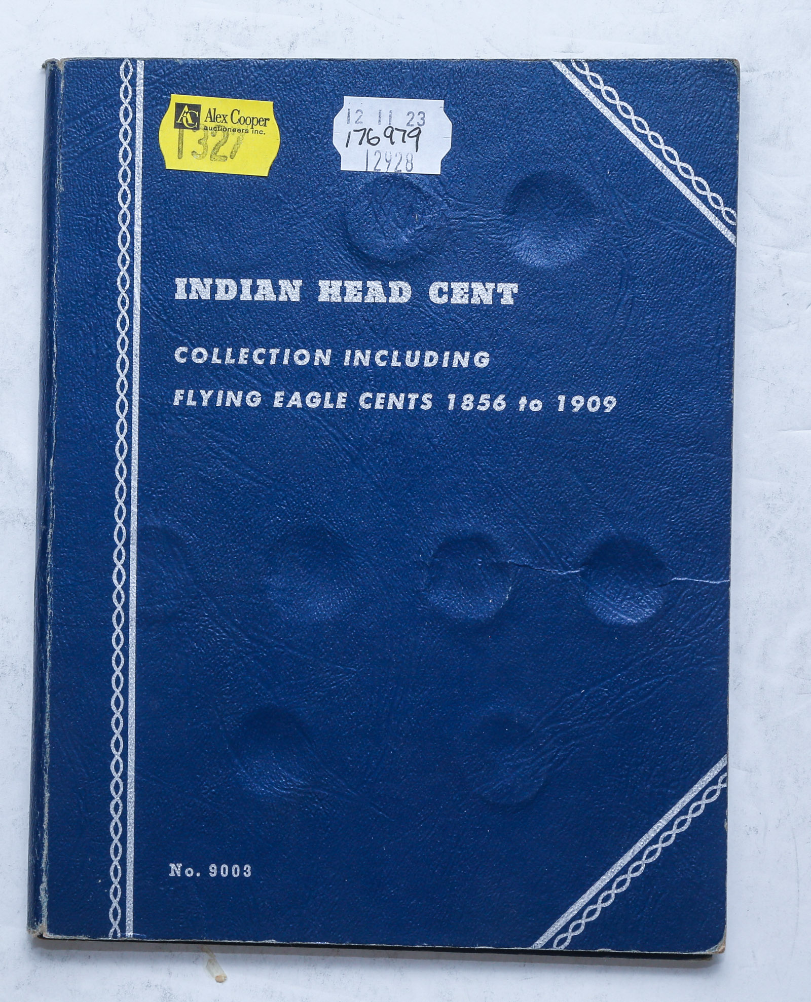 INDIAN CENT COLLECTION IN FOLDER 3cb877