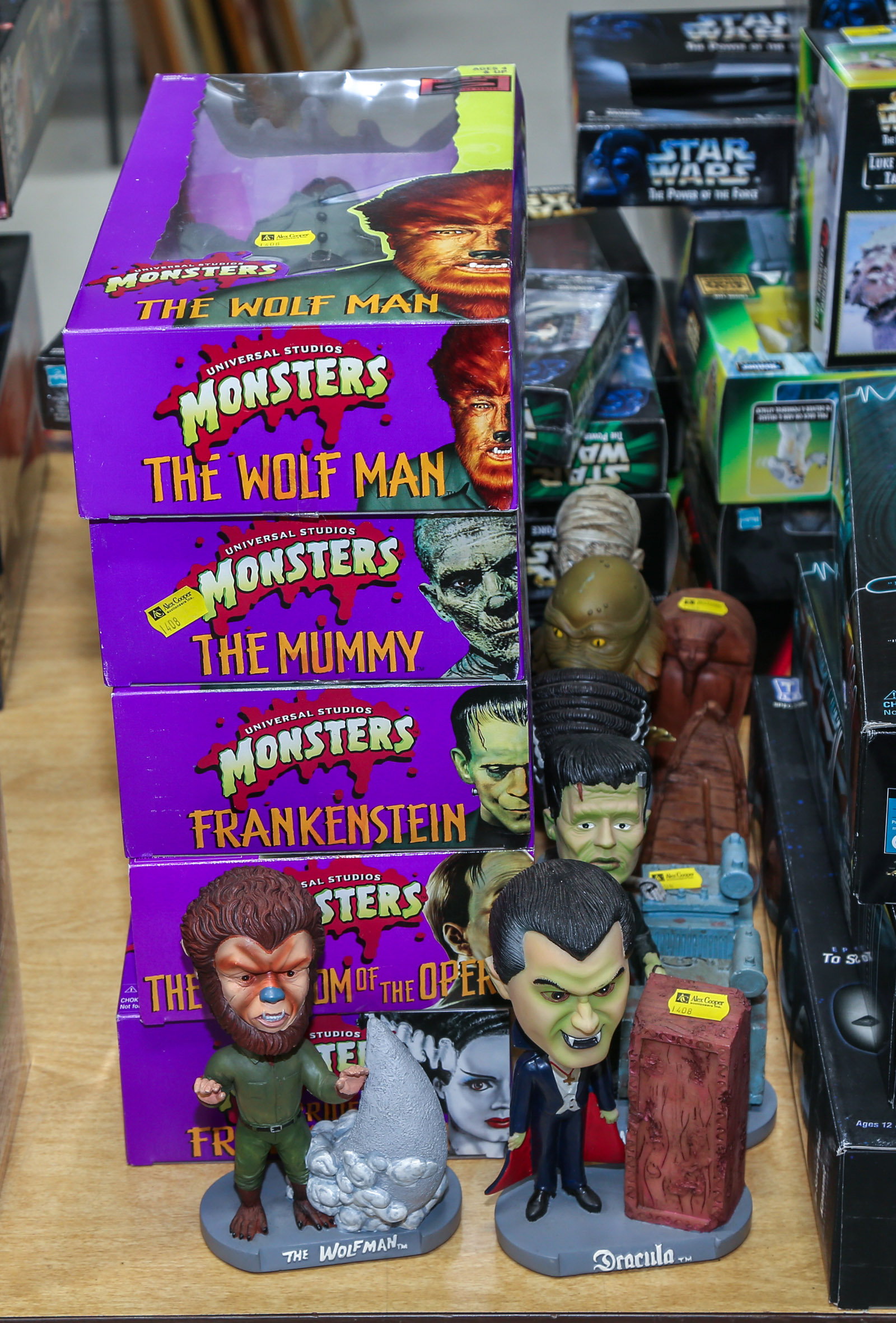 AN ASSORTMENT OF UNIVERSAL STUDIOS MONSTER