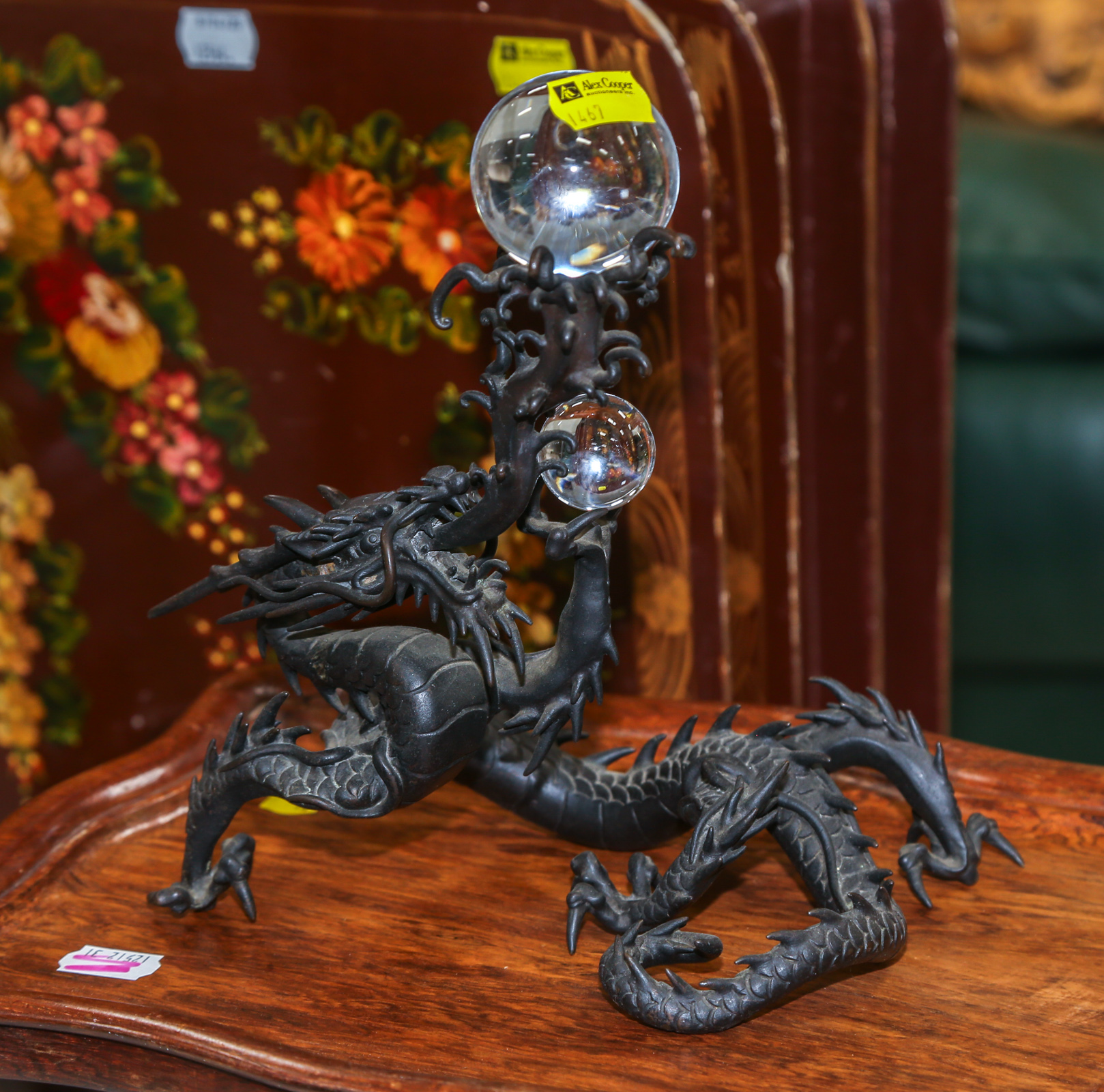 JAPANESE BRONZE DRAGON FIGURE 1st 3cb8d3