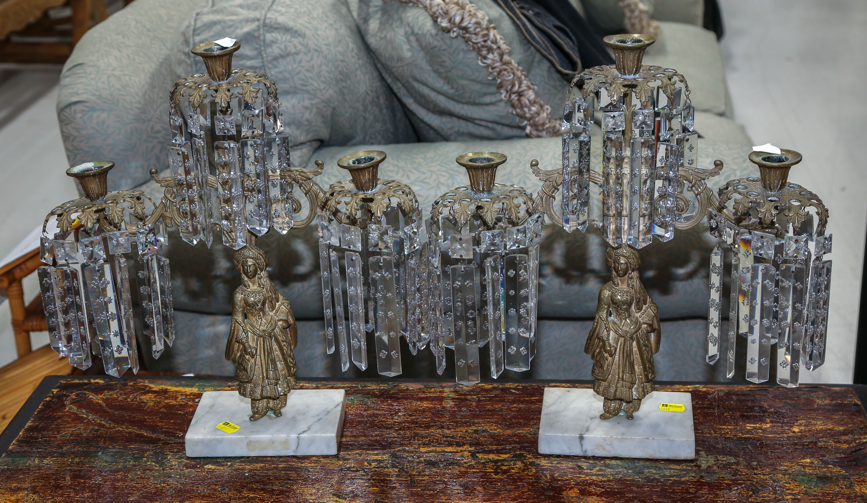 A PAIR OF AMERICAN CLASSICAL FIGURAL 3cb958