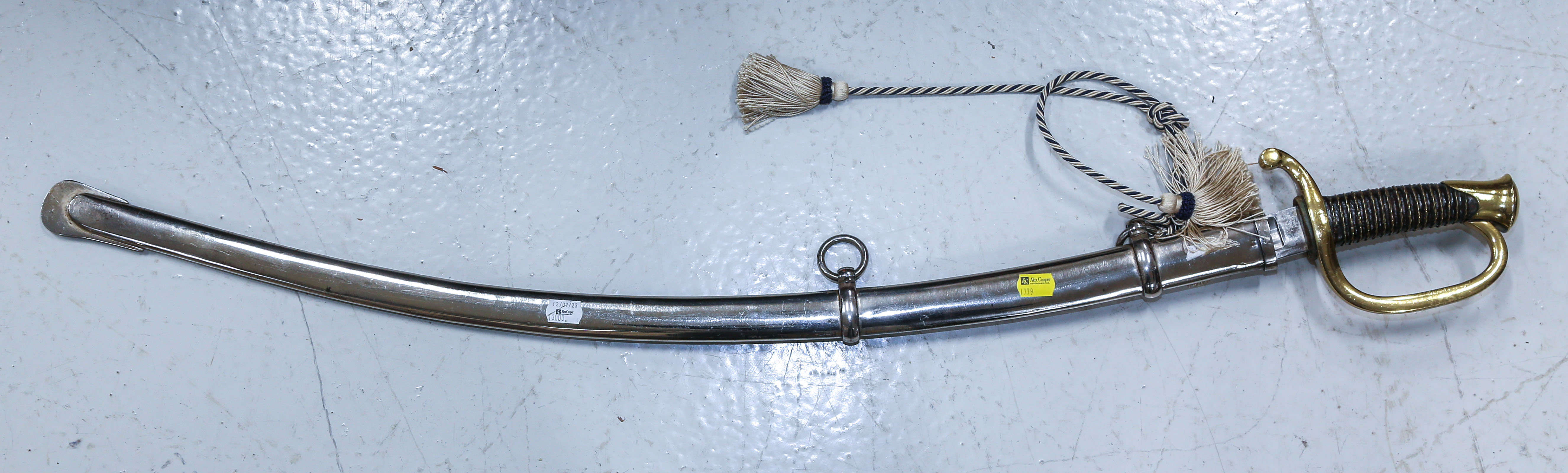 U.S. CIVIL WAR CAVALRY SABER & SCABBARD