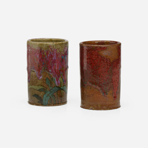 Albert-Louis Dammouse. Vases, set