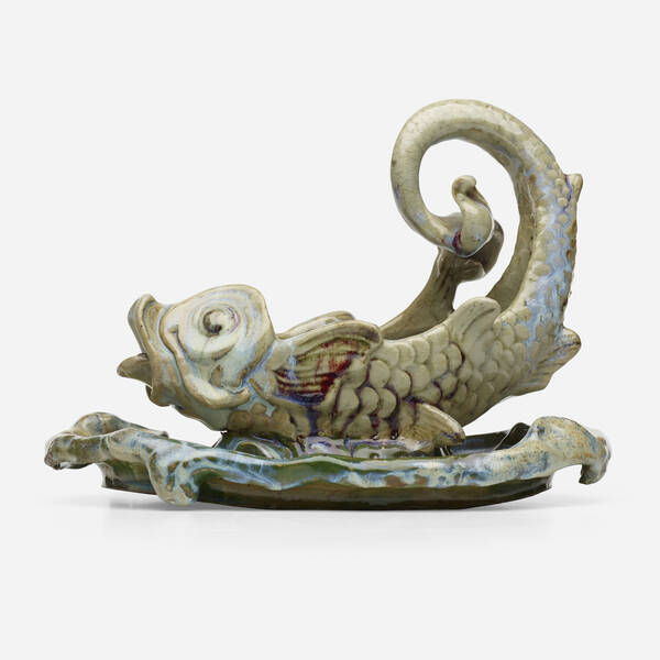 Edmond Lachenal Dolphin centerpiece  3cba7f