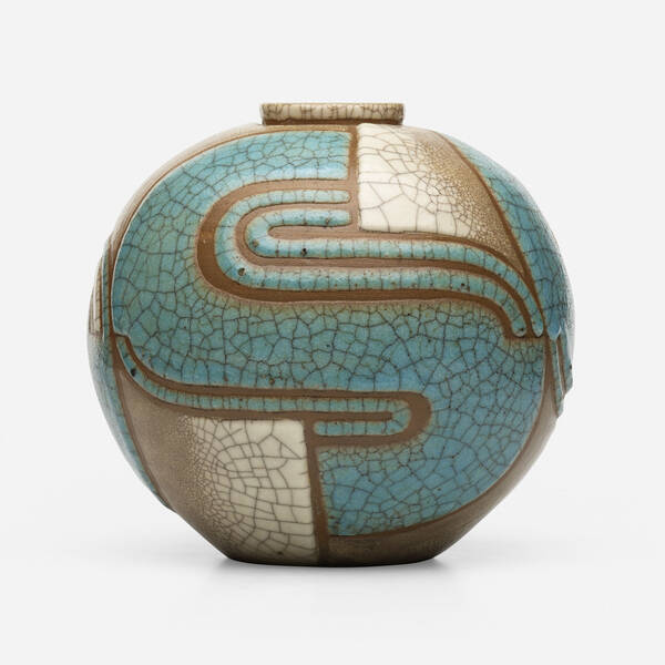 René Buthaud. Art Deco vase. c. 1930,