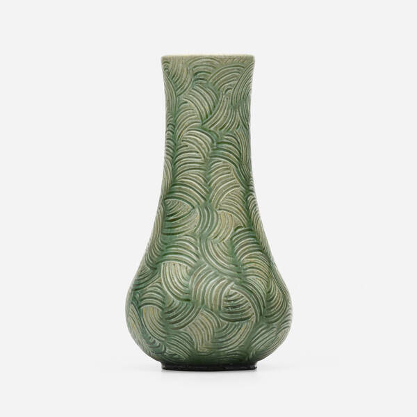 Alexandre Bigot Tall vase with 3cbad3