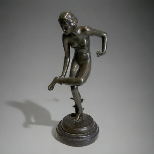 A FRENCH J.B DEPOSEE BRONZE ART