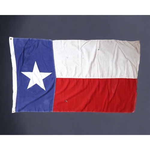 A VINTAGE FABRIC TEXAS FLAG More Information