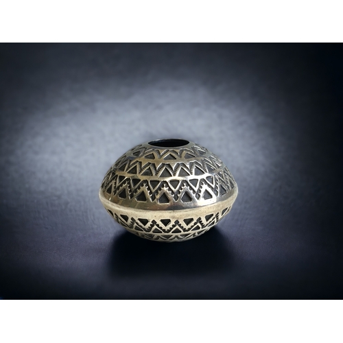 A Sterling silver seed pot by 3c95ad