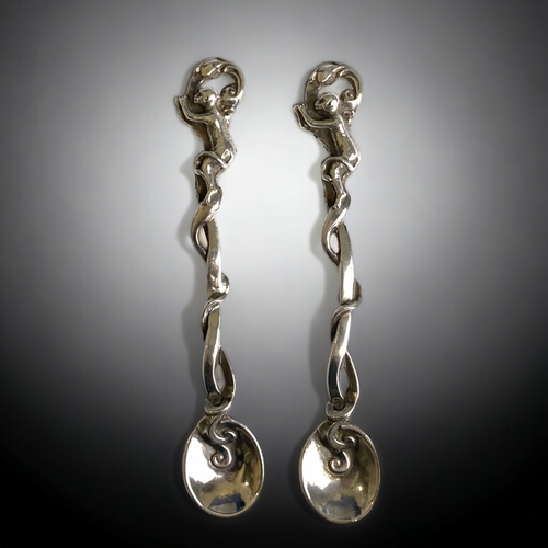 A rare pair of Victorian Silver