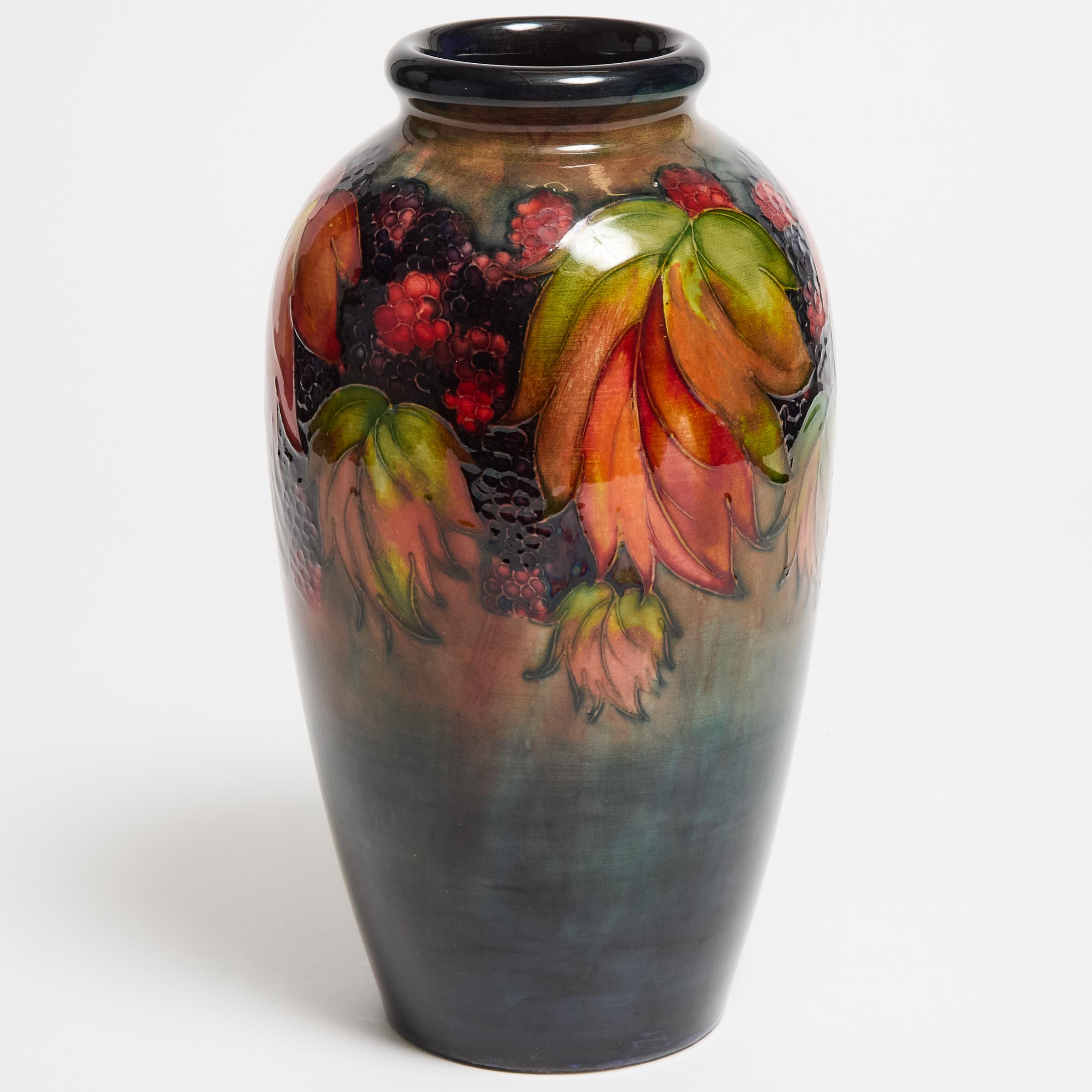 Moorcroft Flambé Blackberry and