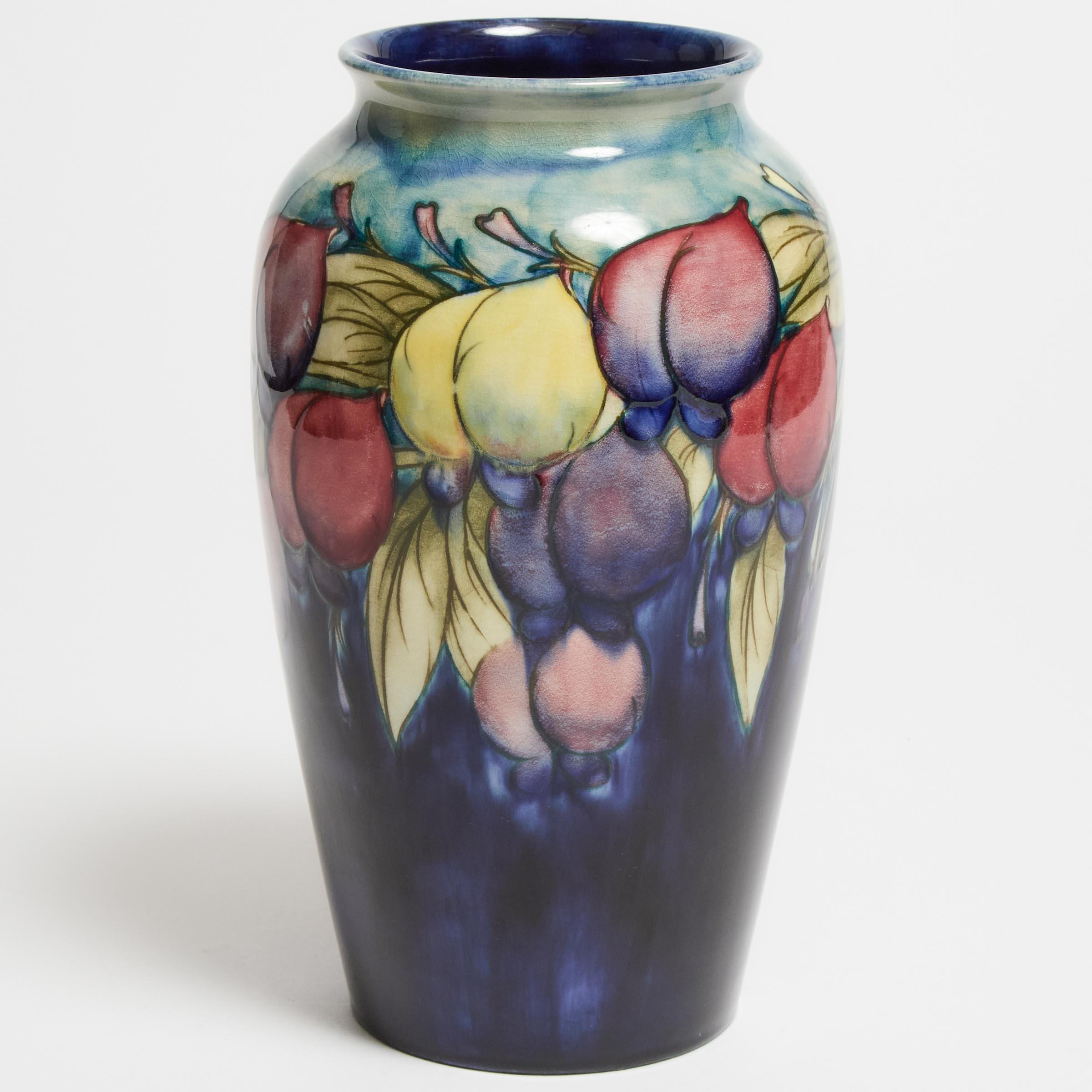 Moorcroft Wisteria Vase c 1920 3c9656