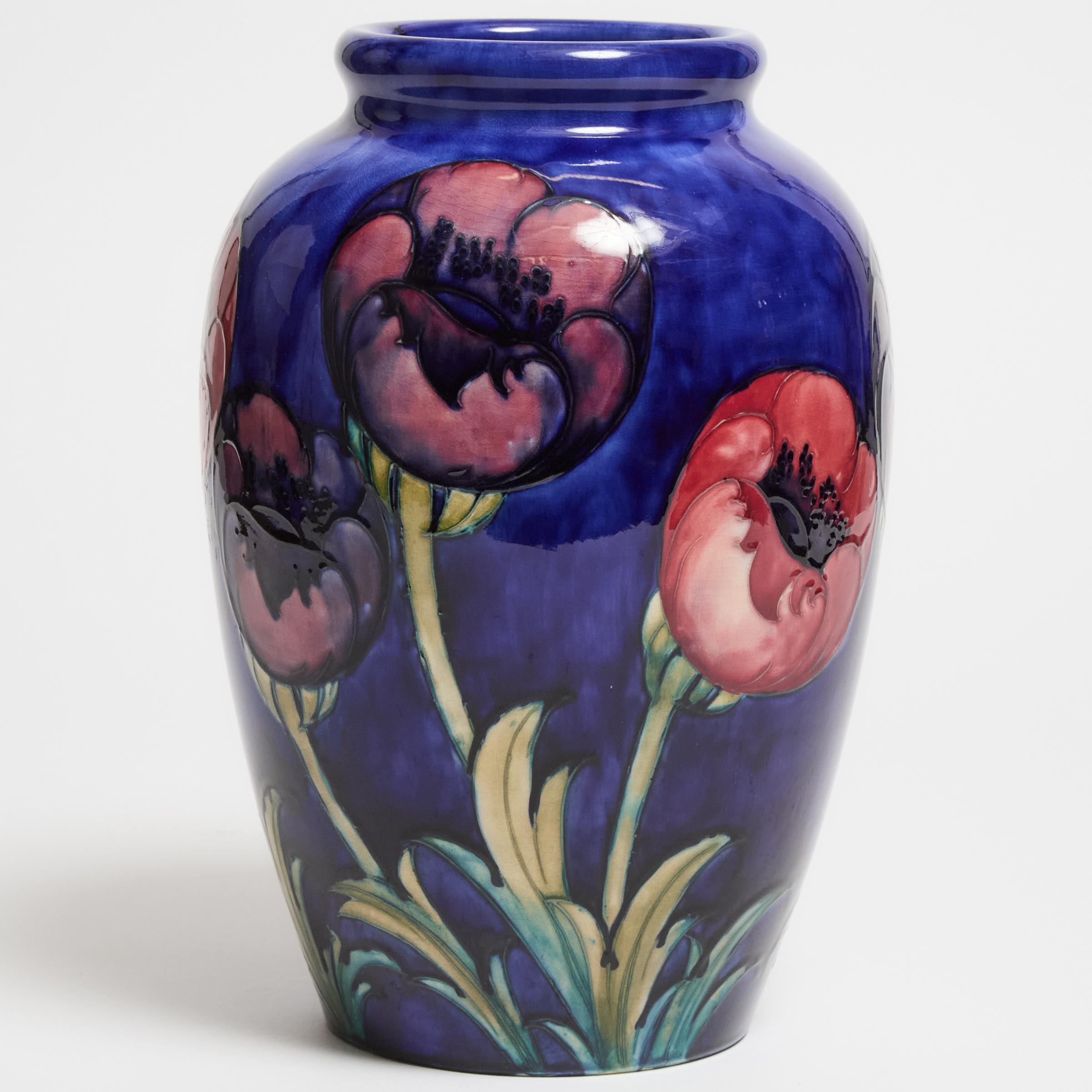Moorcroft Poppy Large Vase c 1925 30 3c9650
