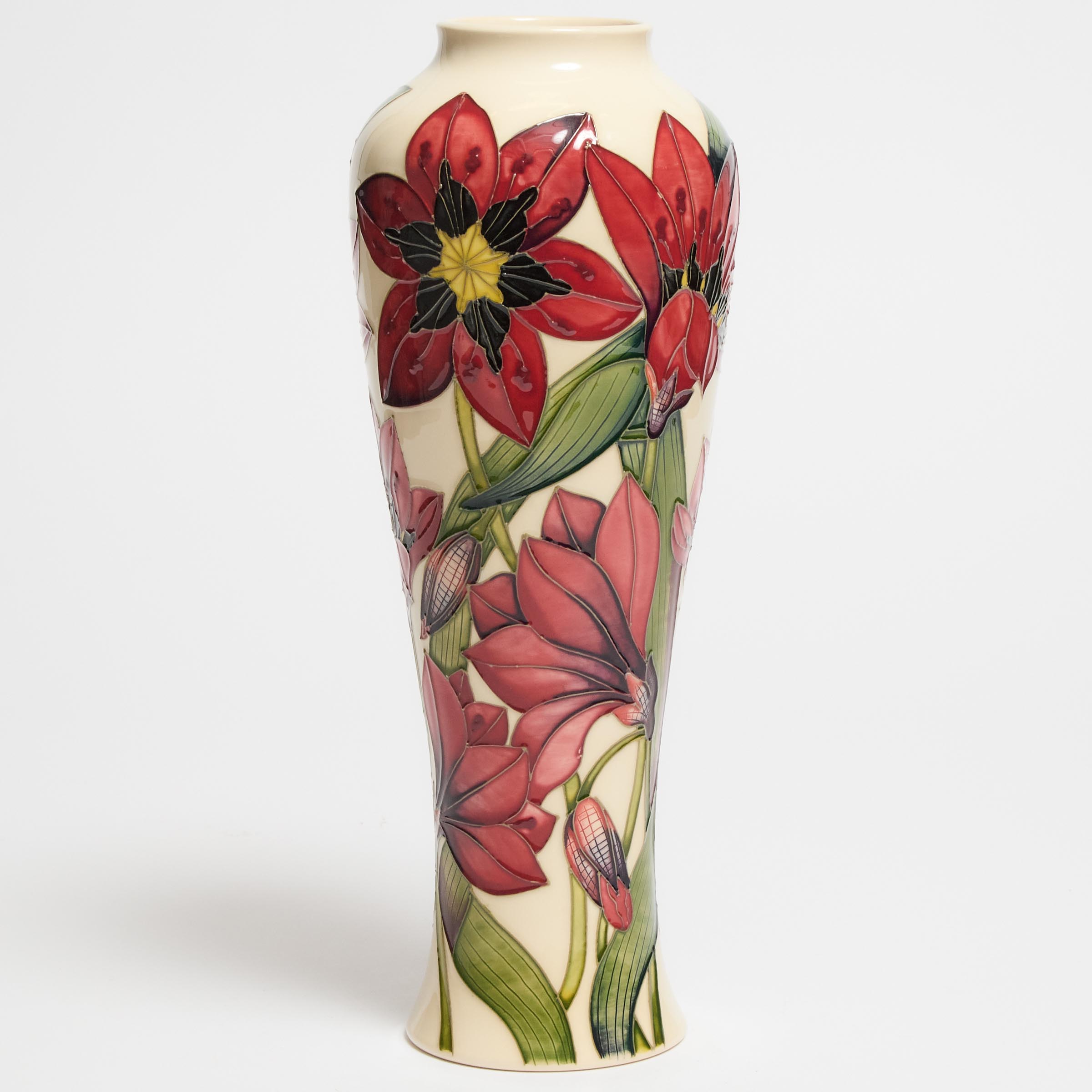 Moorcroft 'Tulipa' Vase, Alicia