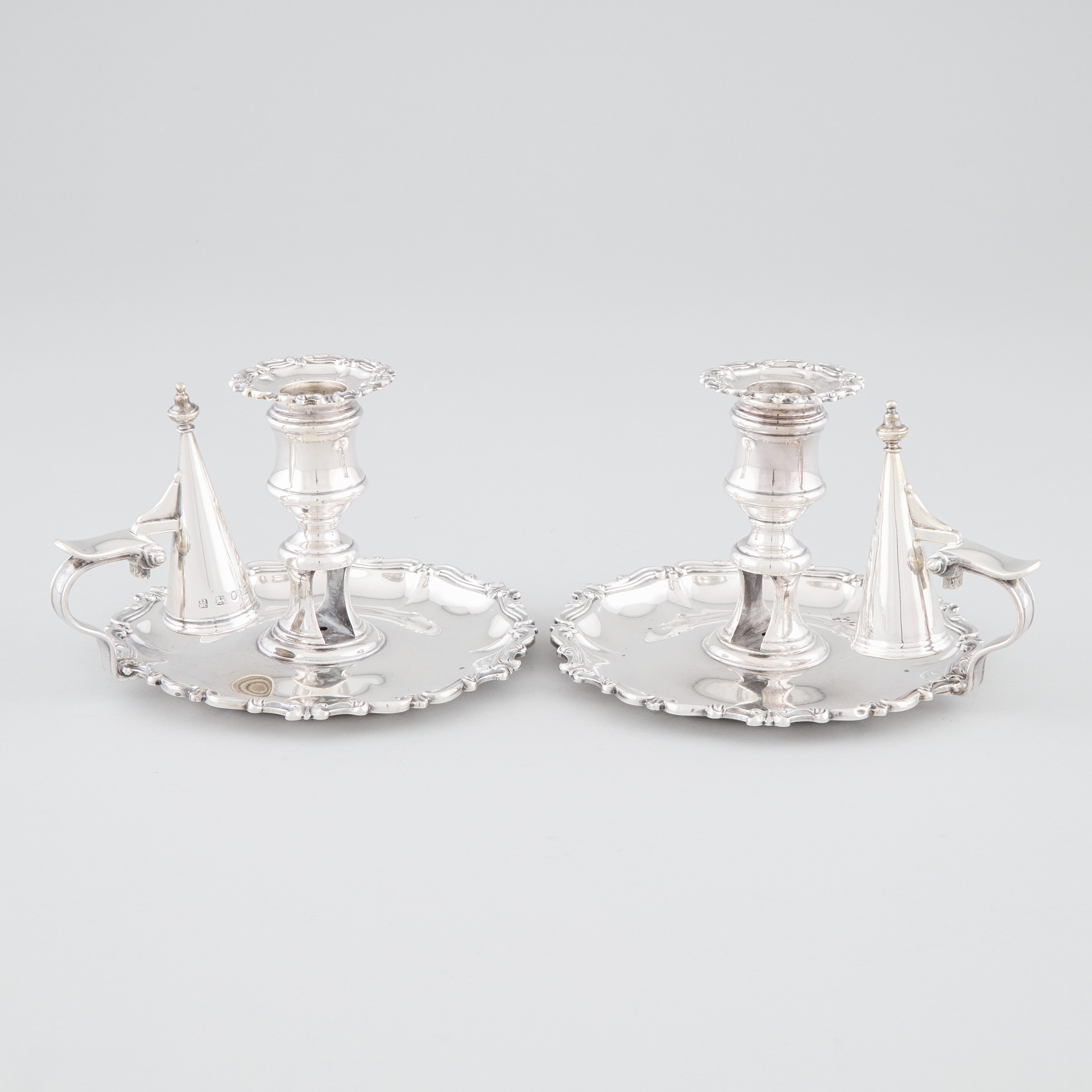 Pair of Early Victorian Silver