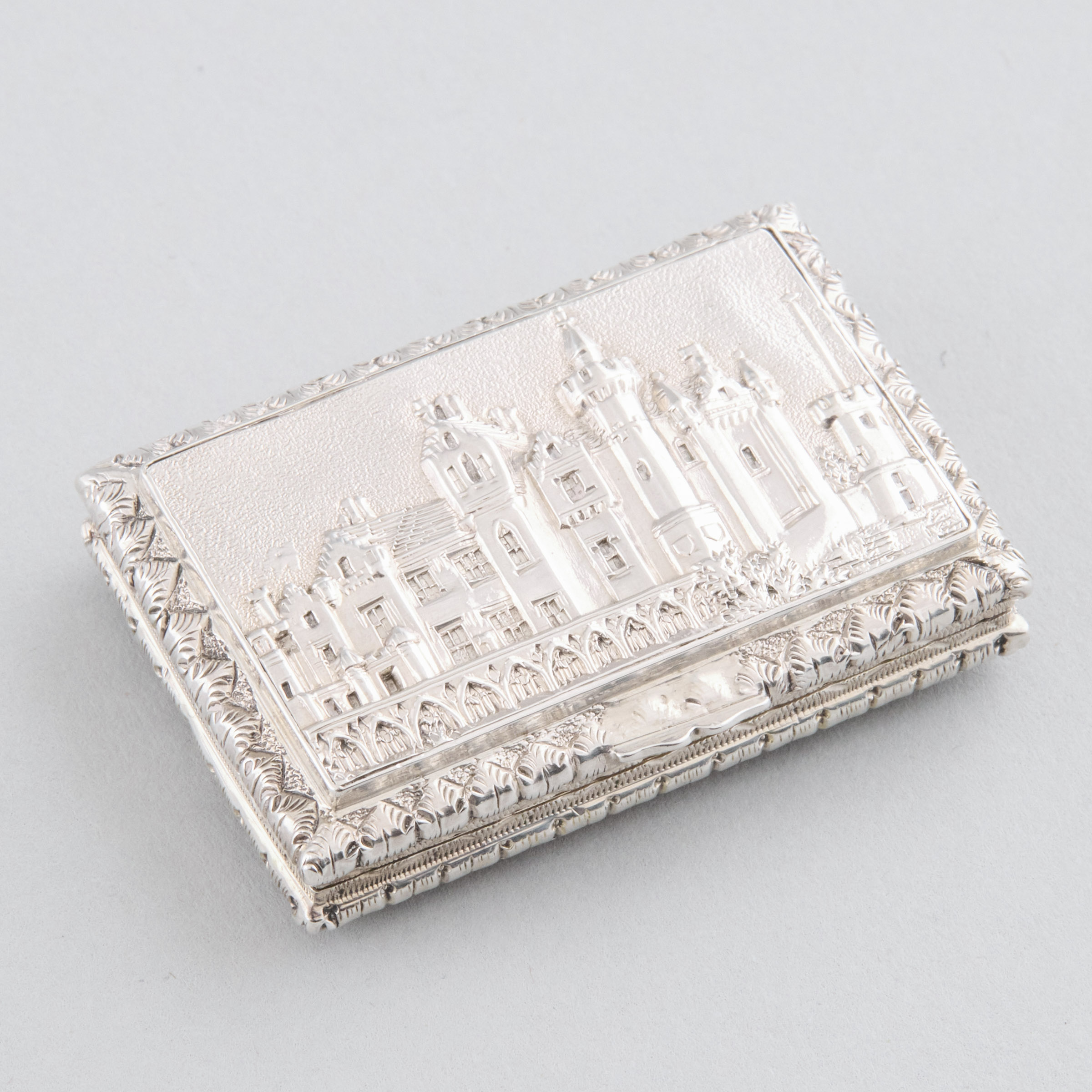 Victorian Silver Abbotsford Castle Top 3c9705