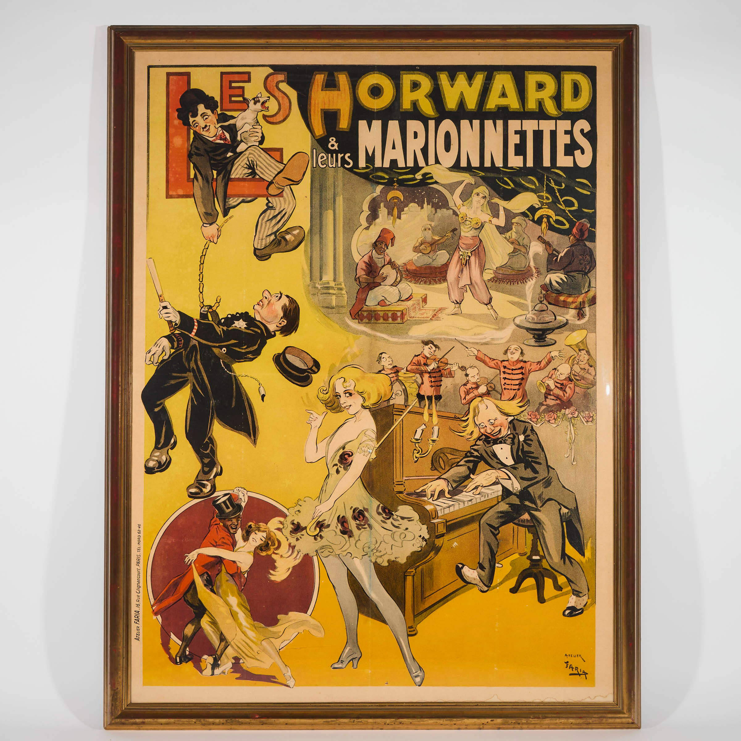 Large French Theatre Poster for