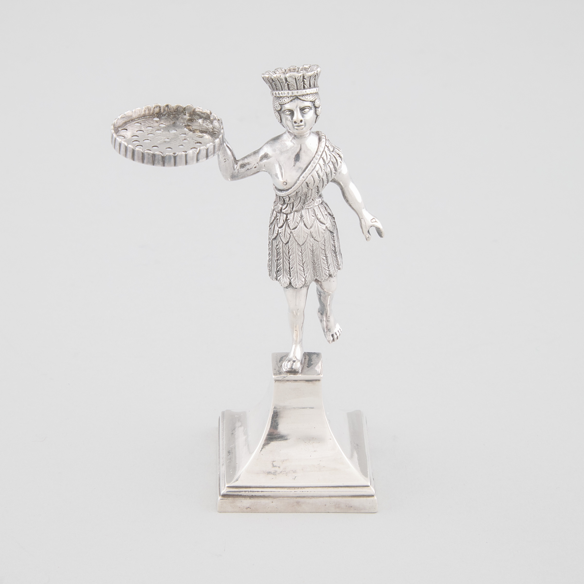 Portuguese Silver Figural Toothpick