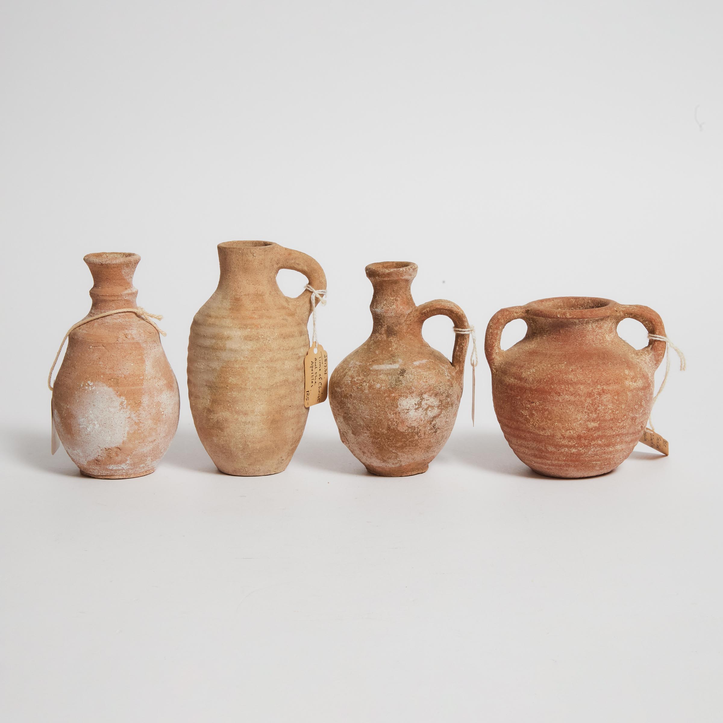 Four Roman Levantine Pottery Jugs,