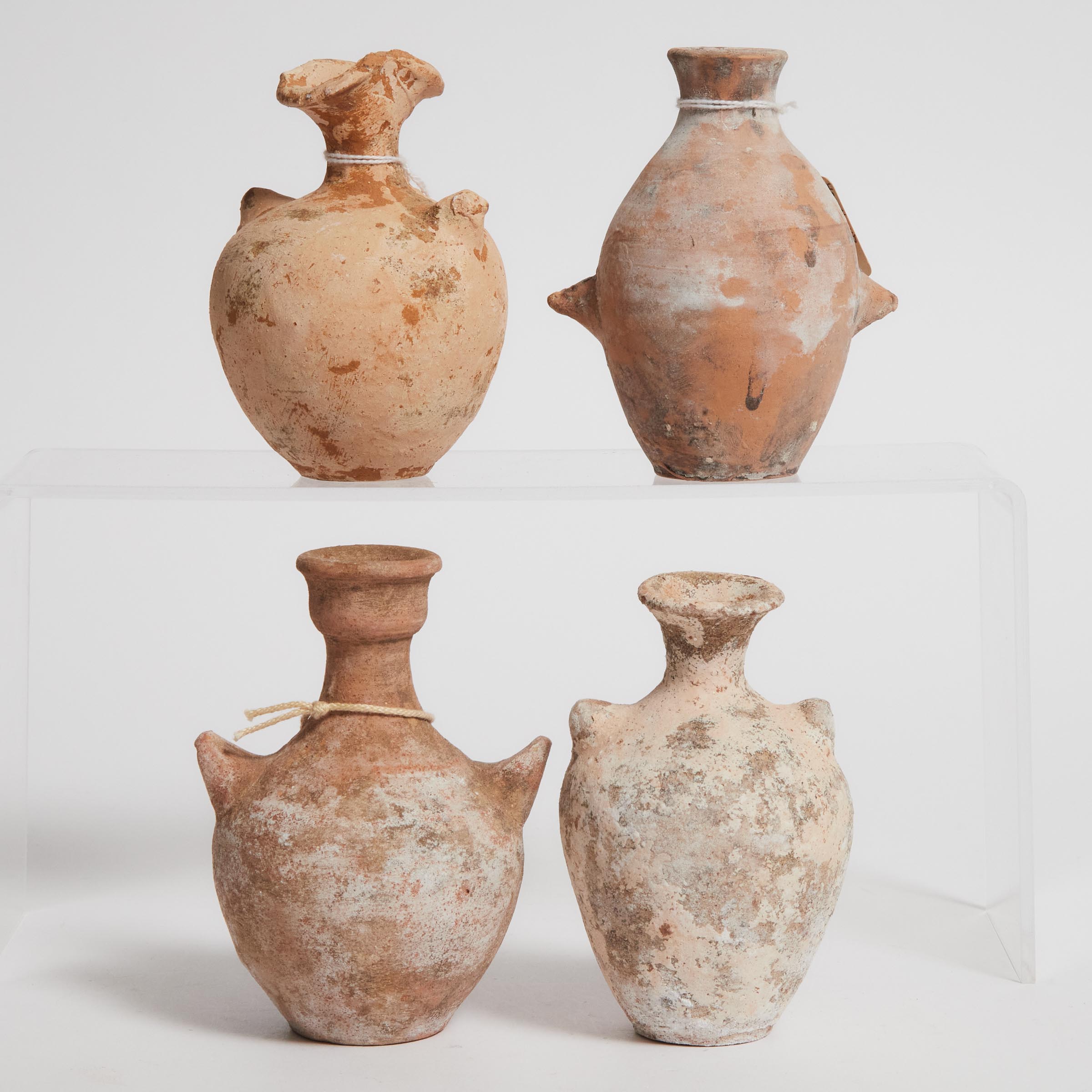 Four Roman Levantine Pottery Juglets