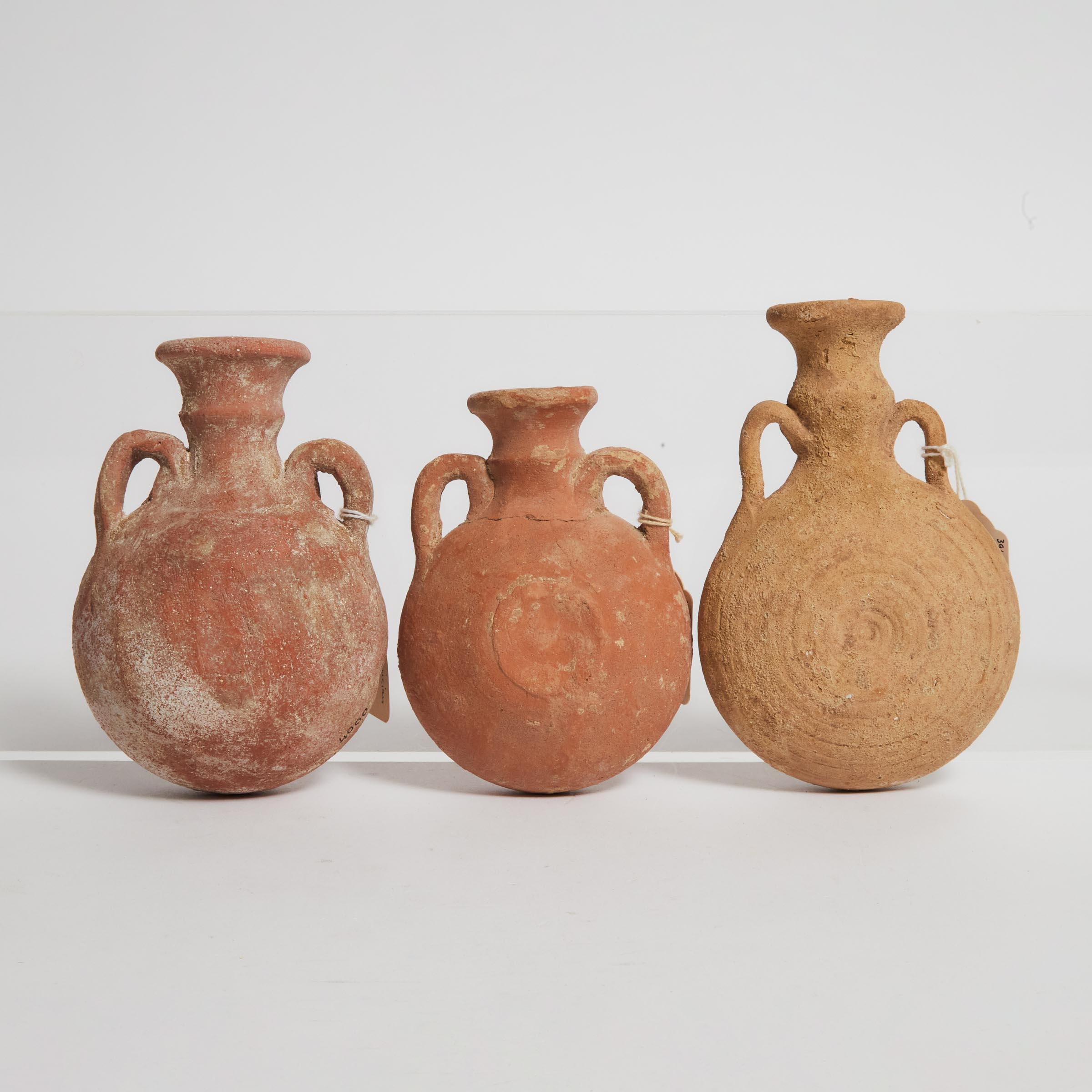 Three Levantine Pottery Pilgrim's