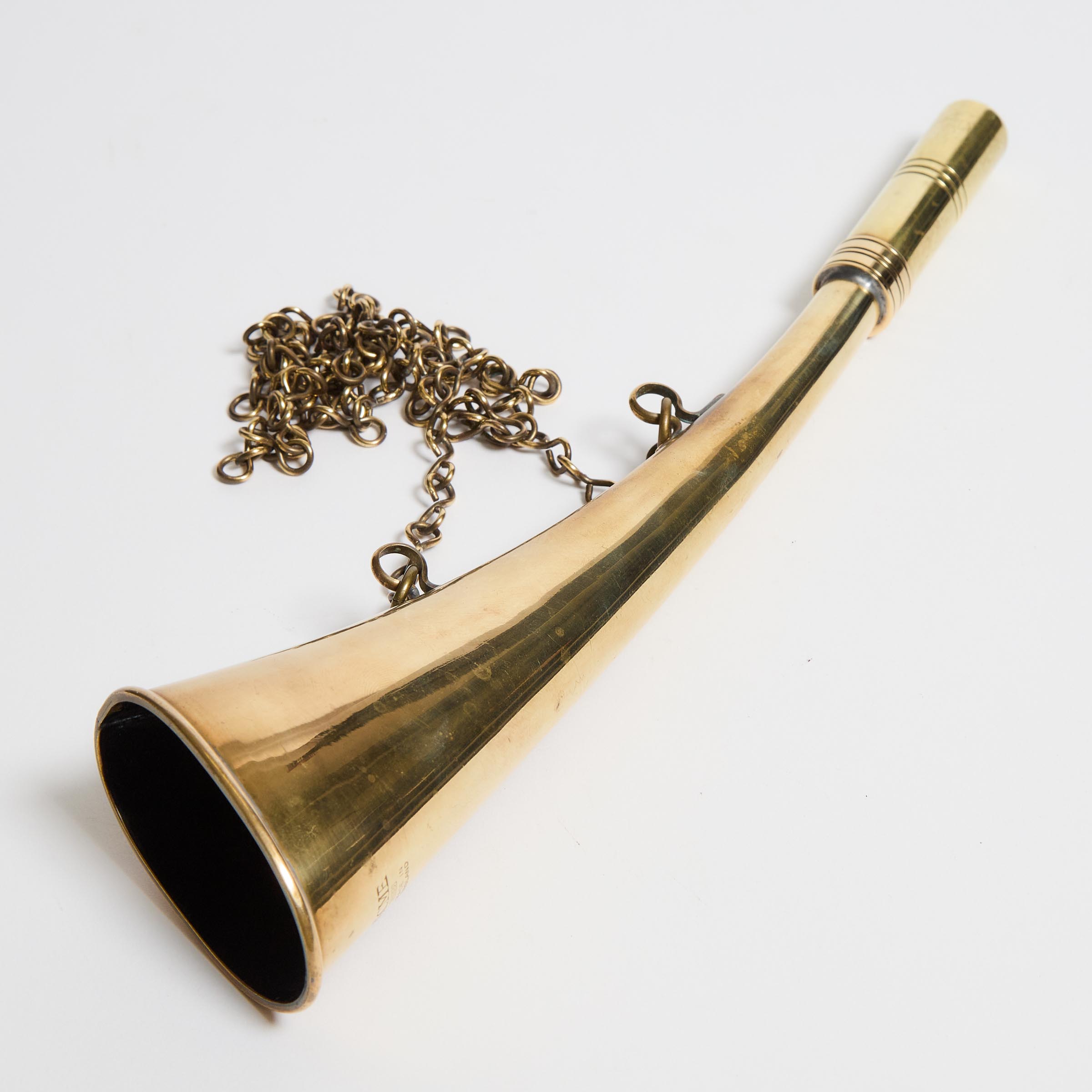 English Brass Harking Horn ACME 3c98aa