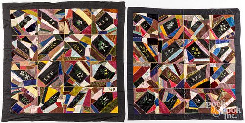 PAIR OF YOUTH CRAZY QUILTSPair