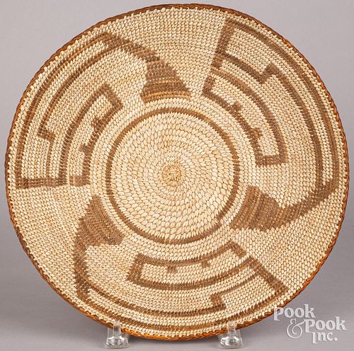 PIMA INDIAN WOVEN BASKETRY TRAYPima