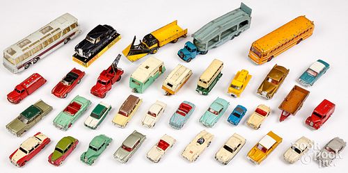 LARGE GROUP OF DINKY CARSLarge