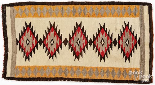 NAVAJO INDIAN WEAVING, EARLY TO