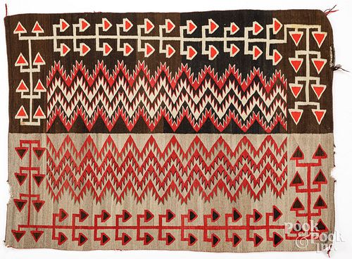 NAVAJO INDIAN WEAVING EARLY 20TH 3c99a7